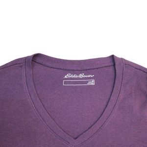 EDDIE BAUER Cotton V-Neck Tee